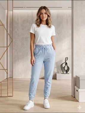 FLX Wander Side Panel Joggers in Cool Daisy - Size L (EUC)